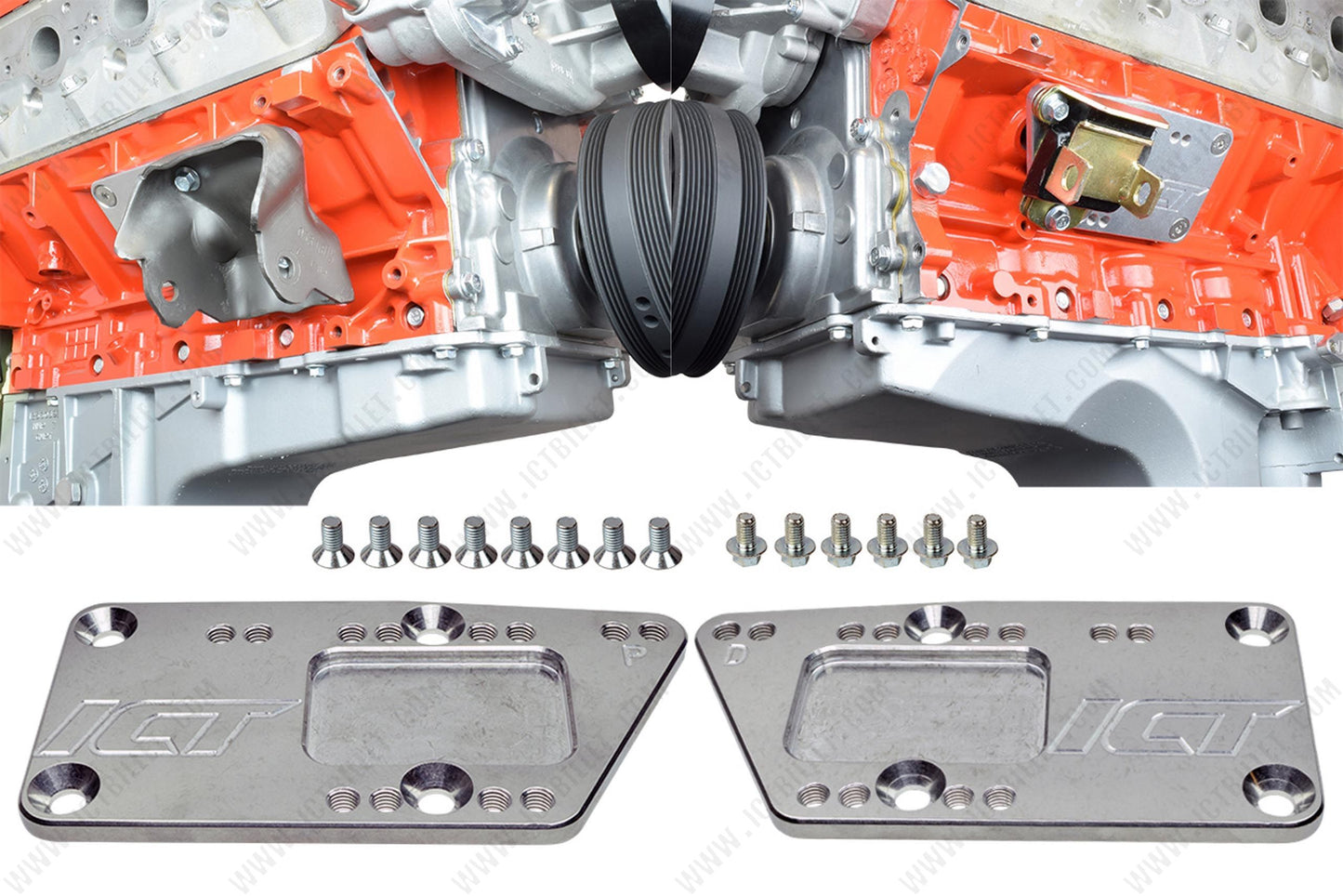 SBC to LS Engine Swap Bracket Set